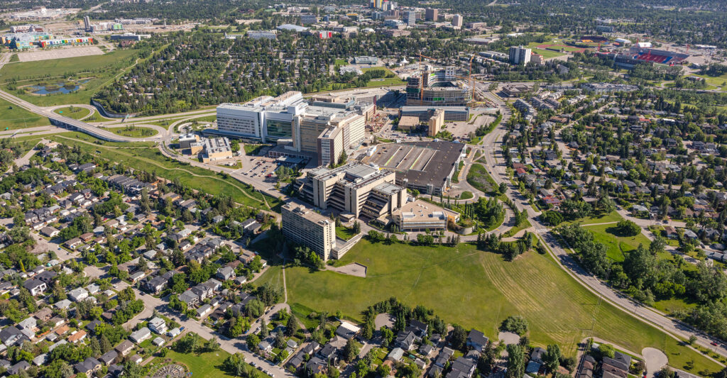 Calgary Cancer Centre - Peak Aerials